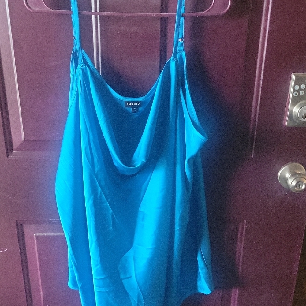 Torrid Vibrant Blue Camisole Top